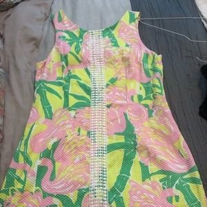 Lilly Pulitzer for Target Flamingo Dress size 14